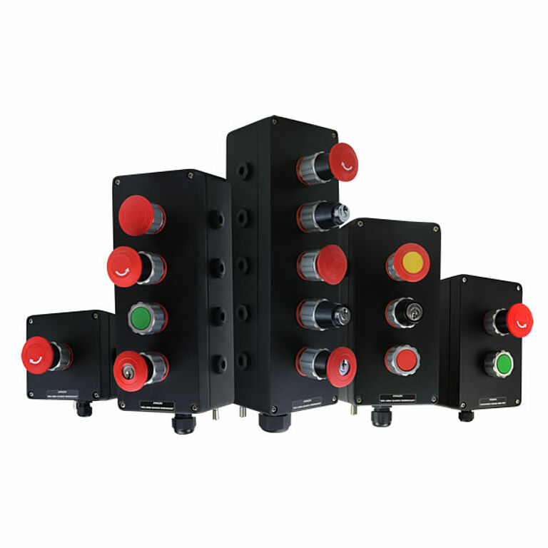 Botonera de Comando Ex de Aluminio (EAL) 