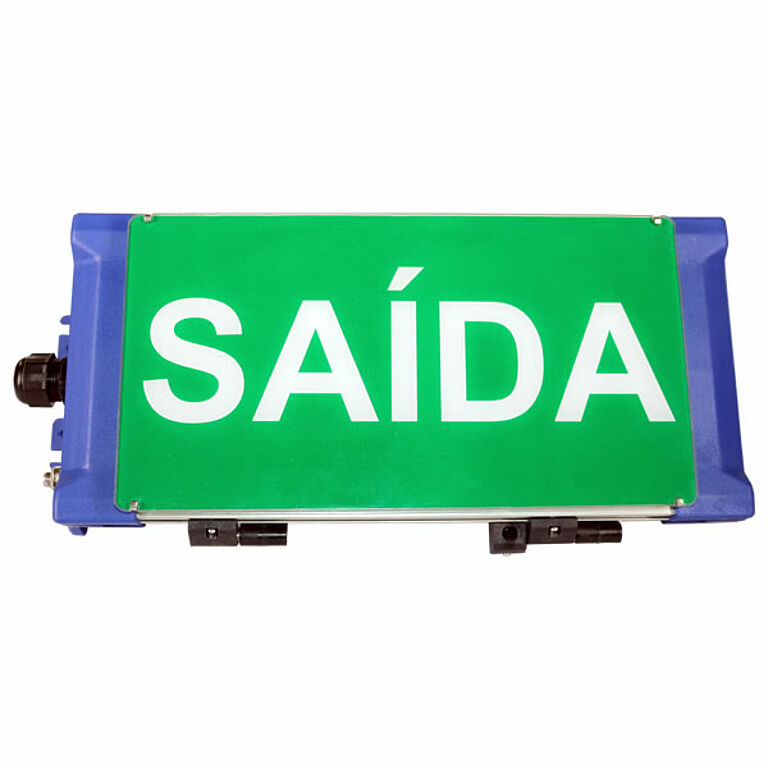 Luminarias Ruta de Escape