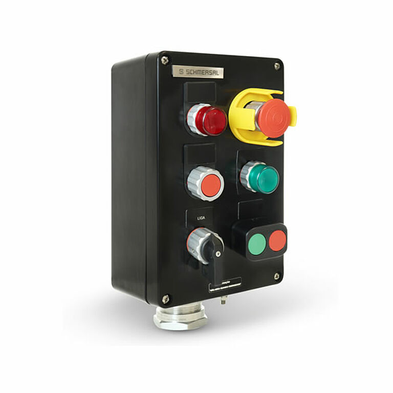 Botoeira de Comando EX em poliéster reforçado