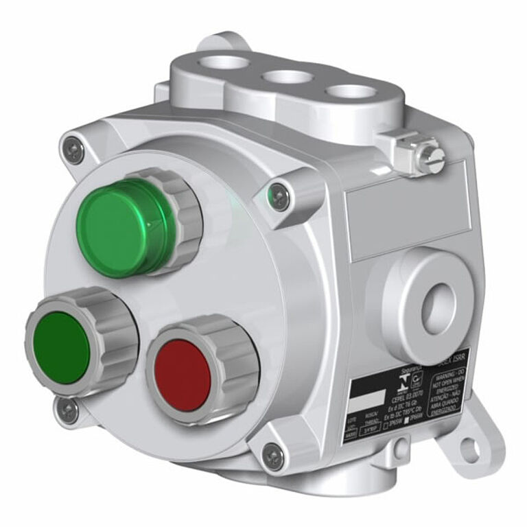 Botoeira de Comando Ex Alumínio