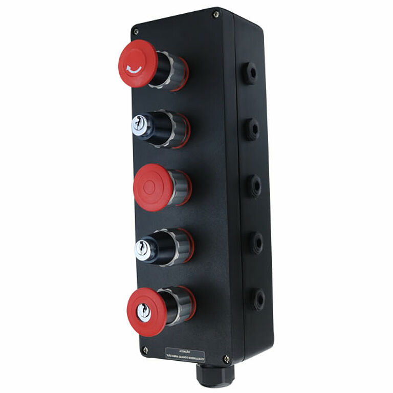 Botoeira de Comando Ex Alumínio (EAL)